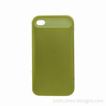 Aluminum and silicone case for iPhone